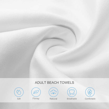 Custom Adult Beach Towels 130x80cm – Design Your Own