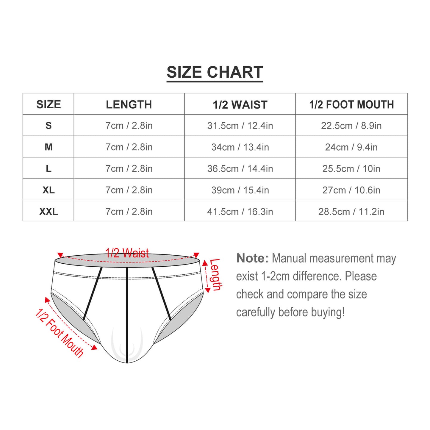 Custom Swim Briefs – Design Your Own