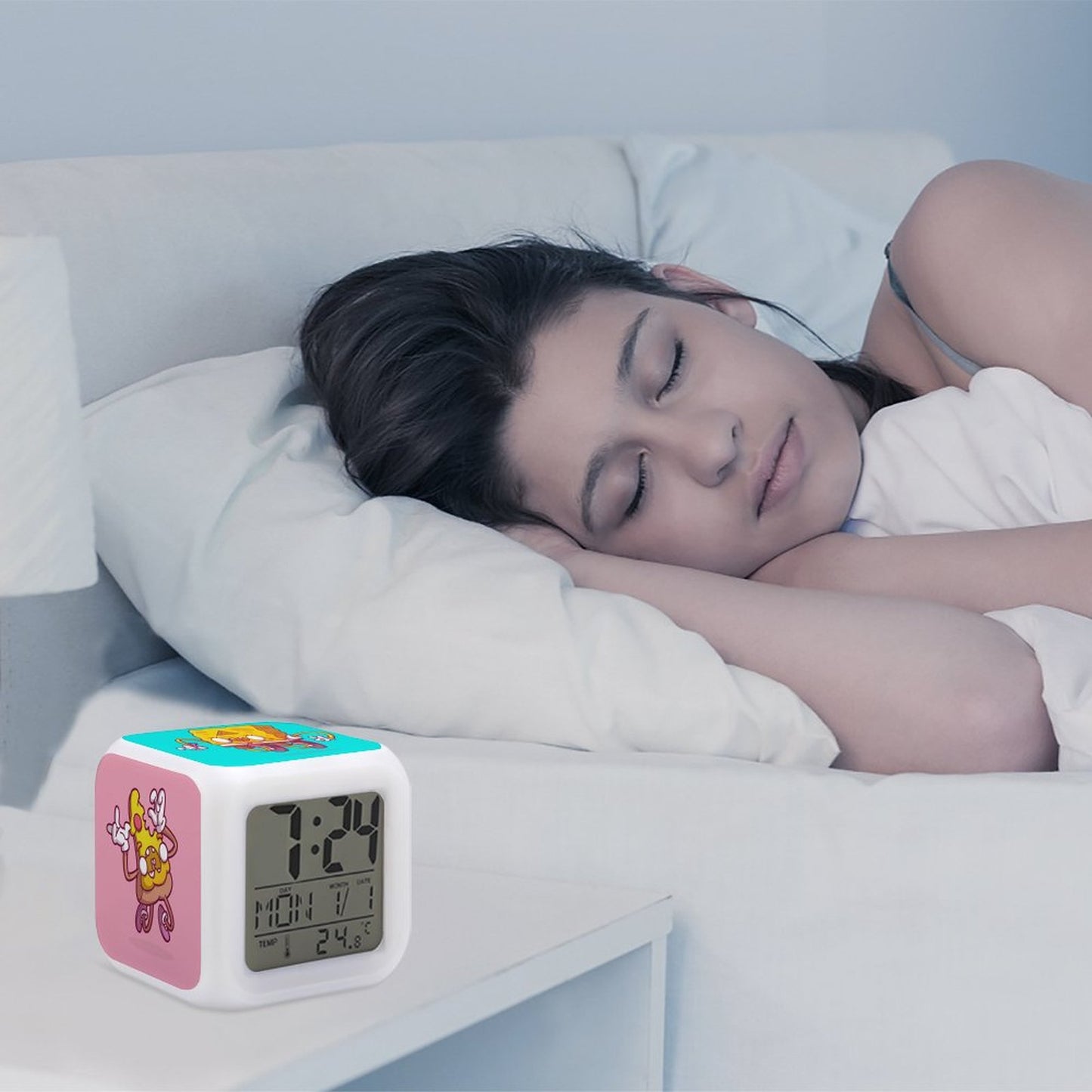 Custom Color Changing Alarm Clock – Design Your Own