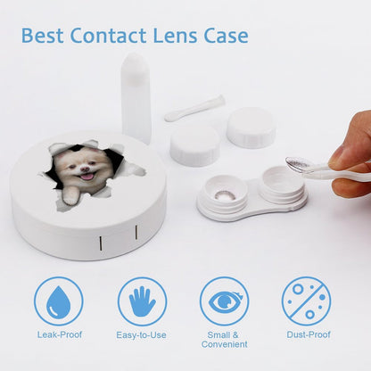 Custom Round Contact Lens Case – Design Your Own