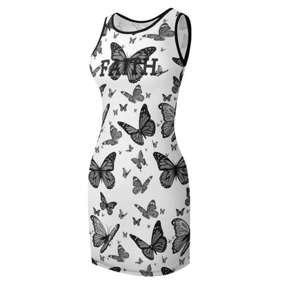 Custom Sleeveless Tank Dress 014 – Design Your Own