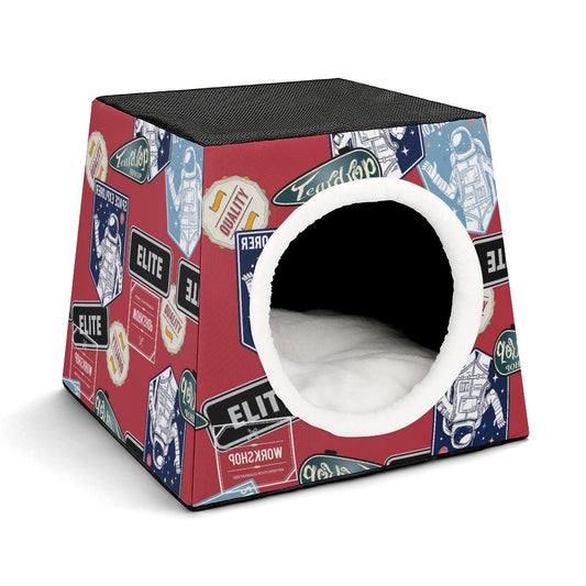 Custom Space Capsule Pet Bed – Design Your Own