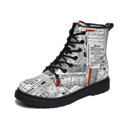 Custom Unisex All Over Print Boots – Design Your Own