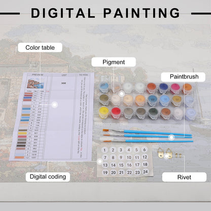 Custom Digital Canvas Painting – Design Your Own